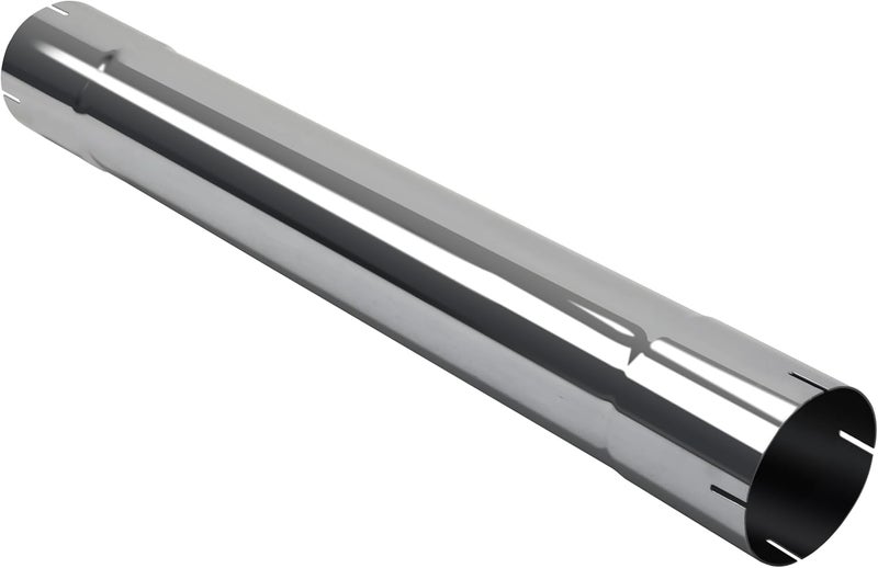 JY PERFORMANCE 4" Muffler Replacement Pipe, T304 Stainless Steel Straight Exhaust Pipe 30" Length - Image 1